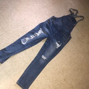 American Eagle overalls